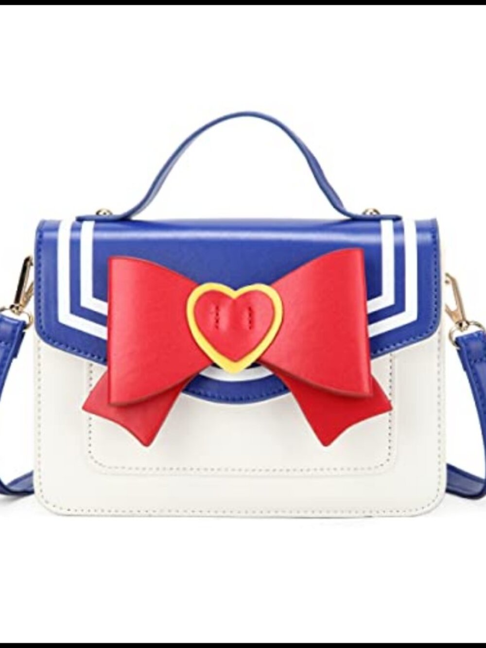 Kawaii Anime Cosplay Satchel Crossbody Shoulder Bag Adjustable PU Strap